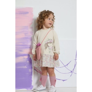 Vestido bebé niña estampado flores Newness