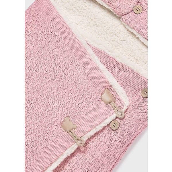 Saco dormir cuco rosa tricot Mayoral - Imagen 3