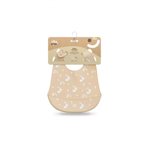 Babero silicona conejitos Interbaby - Imagen 4