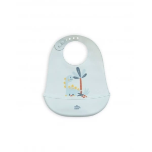Babero silicona Dinos Interbaby
