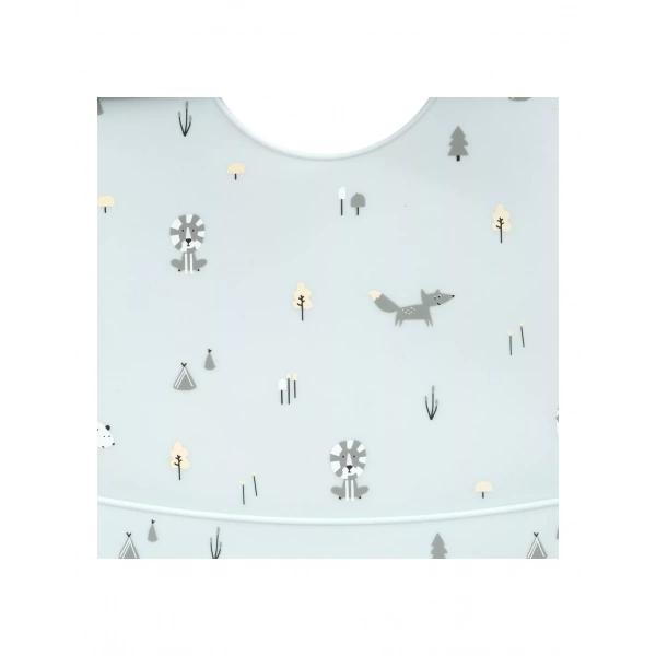 Babero silicona Forest Interbaby - Imagen 2