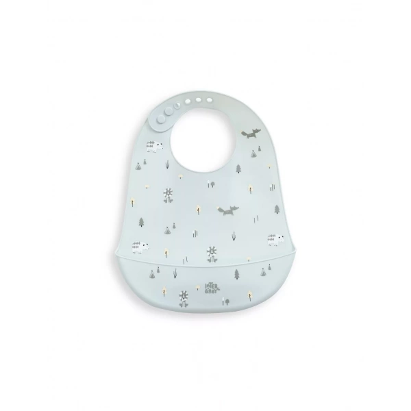 Babero silicona Forest Interbaby - Imagen 3