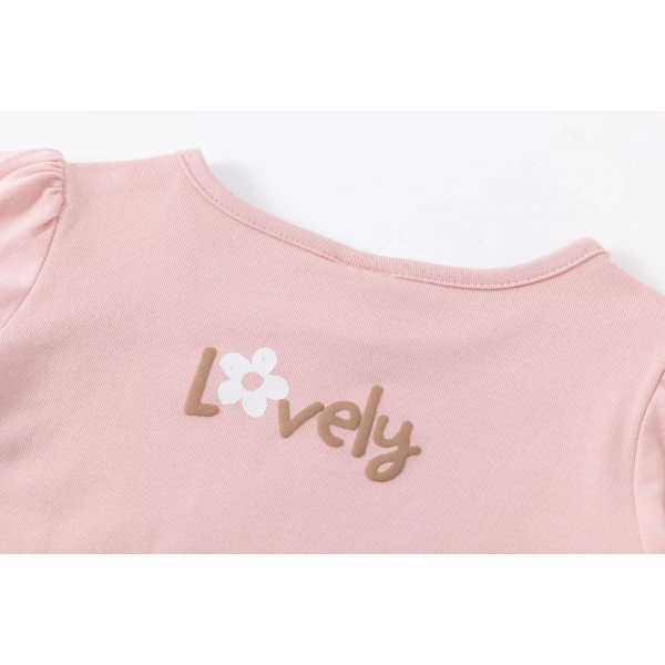 Camiseta niña zorrito rosa Newness - Imagen 6