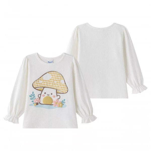 Camiseta niña seta Newness - Imagen 2