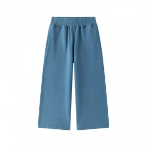 Pantalón niña culotte azul Newness