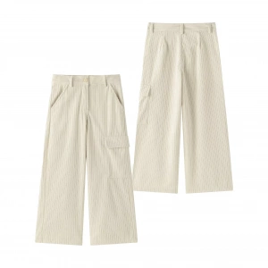 Pantalón niña pana beig Newness