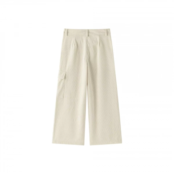 Pantalón niña pana beig Newness - Imagen 3