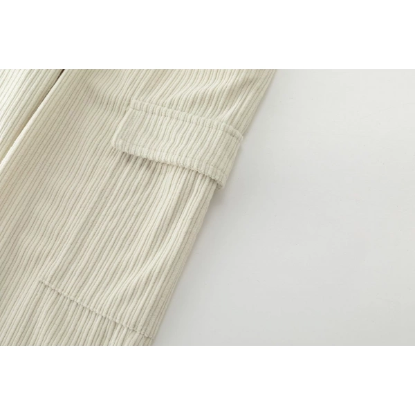Pantalón niña pana beig Newness - Imagen 6